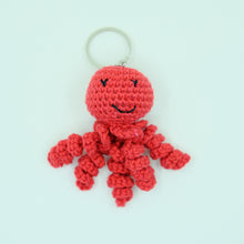 Load image into Gallery viewer, Jellyfish Crochet Bag Charm