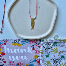 Load image into Gallery viewer, Aegean Style Silver Fish Necklace