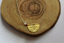 Load image into Gallery viewer, Aegean Style Midi Necklace - Red Bead - Necklace