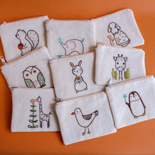 Load image into Gallery viewer, Cute Embroidered Small Pouch