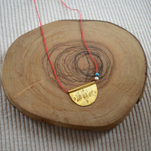 Load image into Gallery viewer, silver gold plated necklace handcrafted