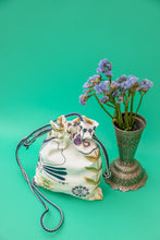 Load image into Gallery viewer, Mini Bag mah-roc Patchwork - Milky Cream Violet Floral