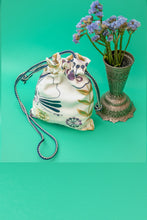 Load image into Gallery viewer, Mini Bag mah-roc Patchwork - Milky Cream Violet Floral