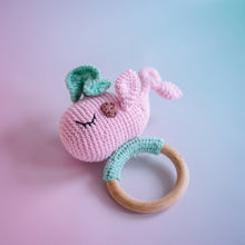 Load image into Gallery viewer, Amigurumi hand-crochet Teething Rings