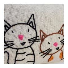 Load image into Gallery viewer, Cats Embroidered Toiletry Bag
