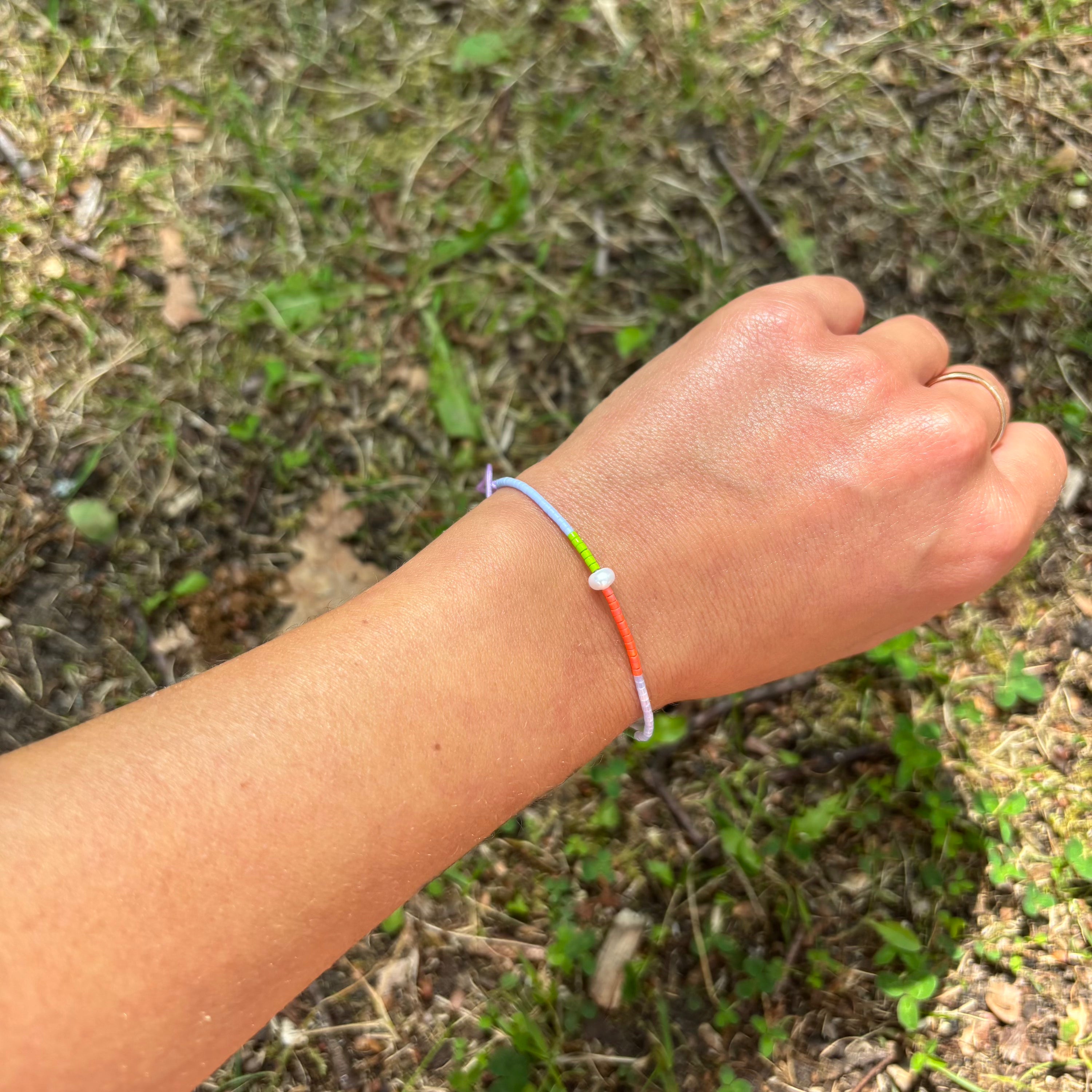 Buntes Datça-Armband, handgefertigt