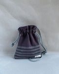 Mini-Tasche mah-roc Violett Grau