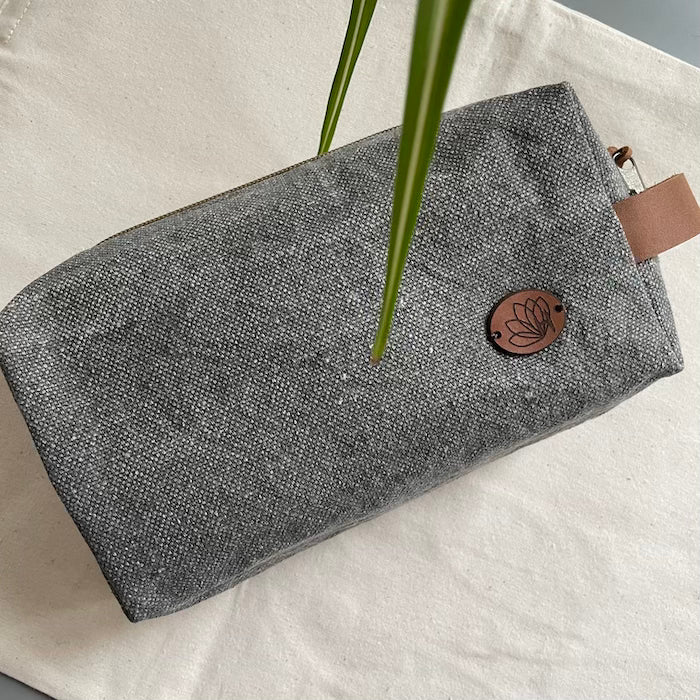 Kulturtasche aus Canvas für die Reise