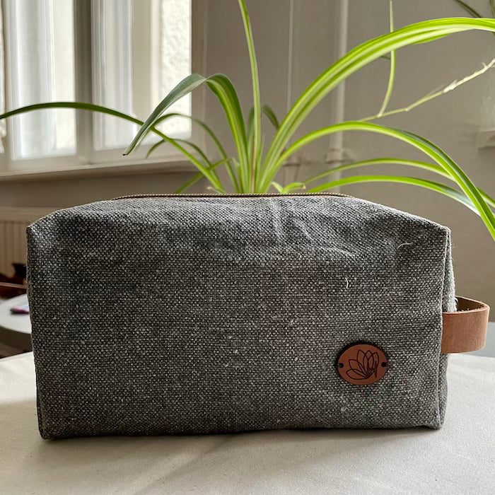 Kulturtasche aus Canvas für die Reise