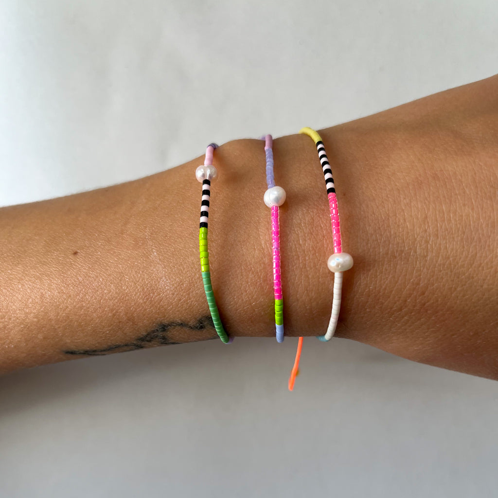Buntes Datça-Armband, handgefertigt