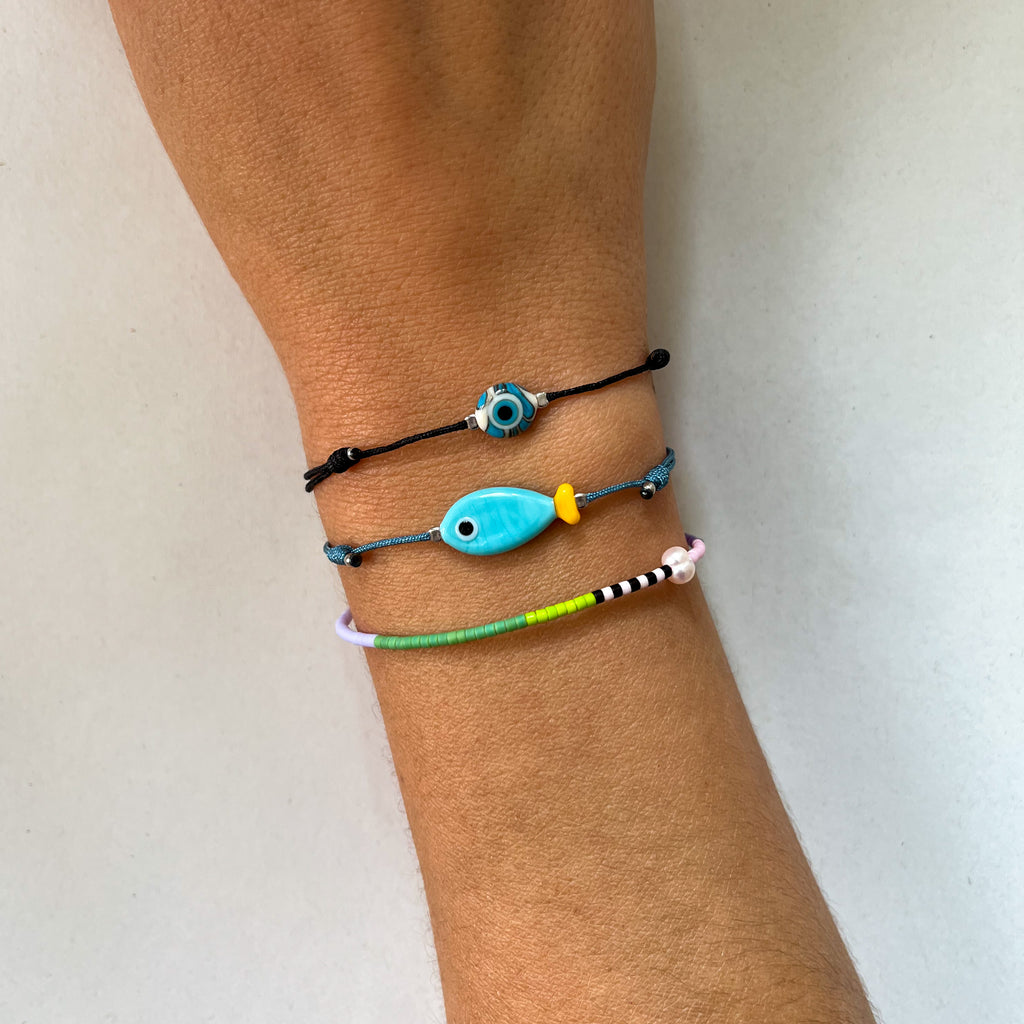 Minimalistisches Bosporus-Glasfisch-Armband