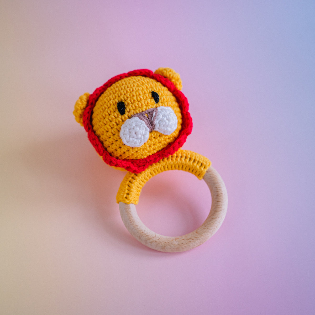Amigurumi handgehäkelte Beißringe