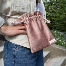 Load image into Gallery viewer, Velvet Rosa Mini Bag by máh-roc
