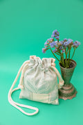Mini-Tasche mah-roc Patchwork - Aurora Mint