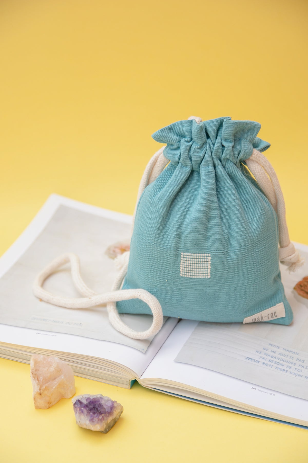 Mini-Tasche mah-roc Babyblau