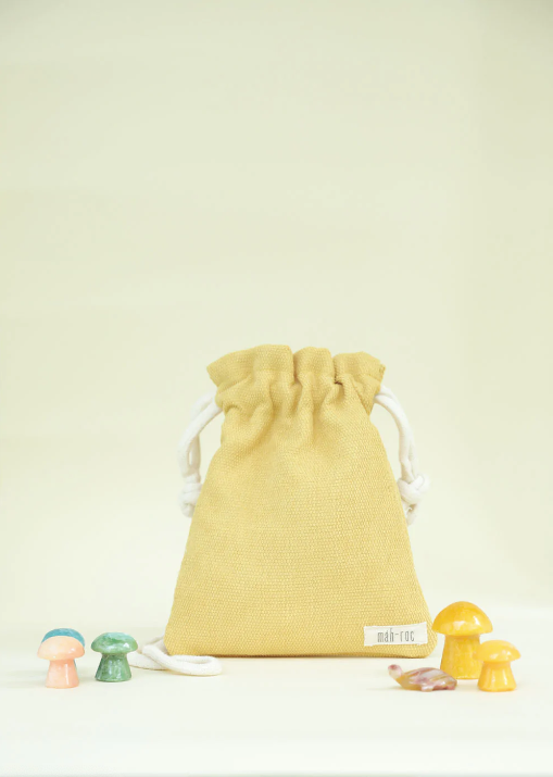 Mini-Tasche mah-roc Uni Gelb