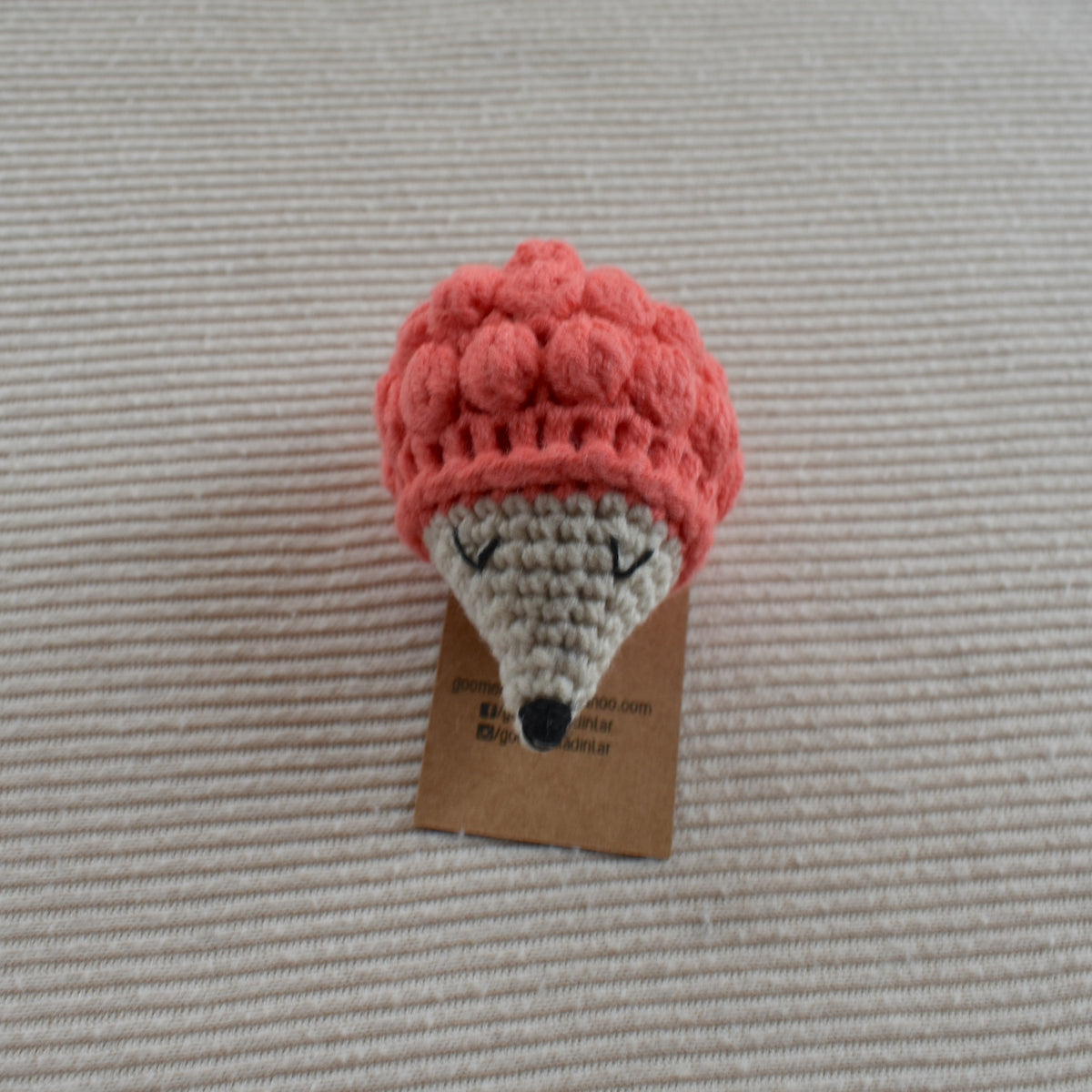 Igel Puppe Schlüsselanhänger