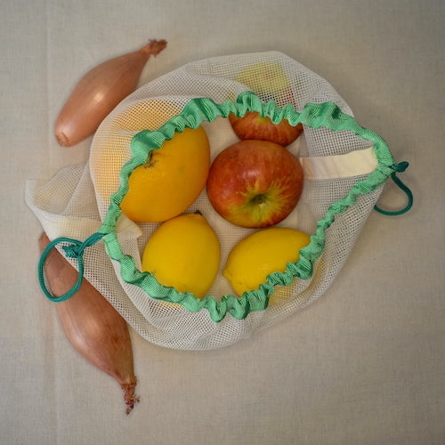 Wiederverwendbare Obst- & Gemüsenetze: 3er-Set