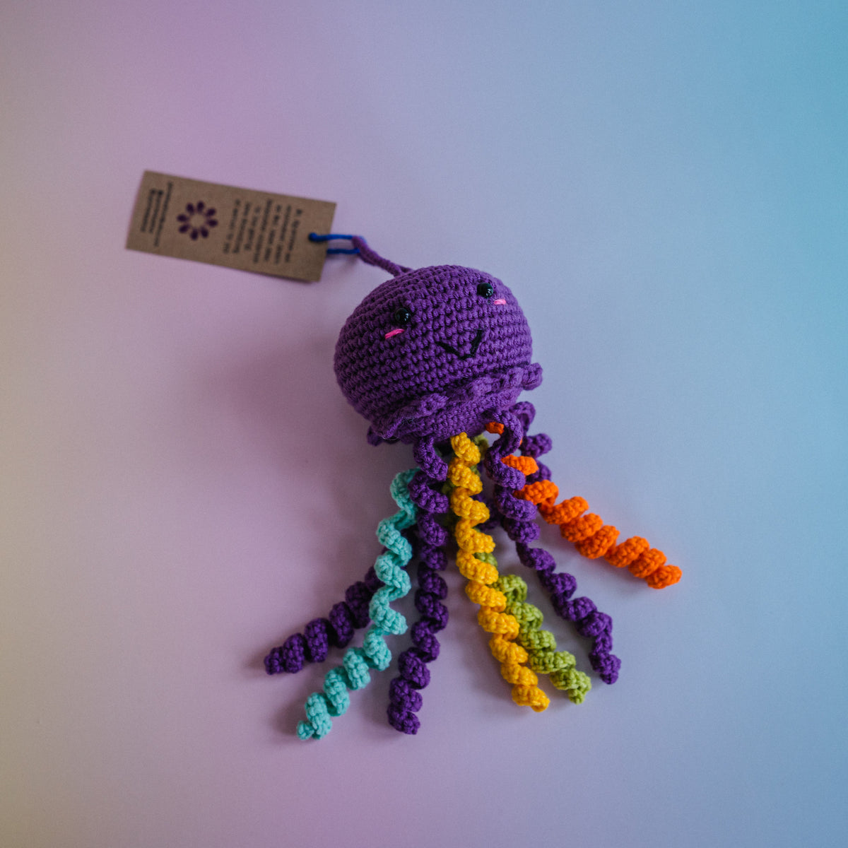 Quallen-Amigurumi-Spielzeuge