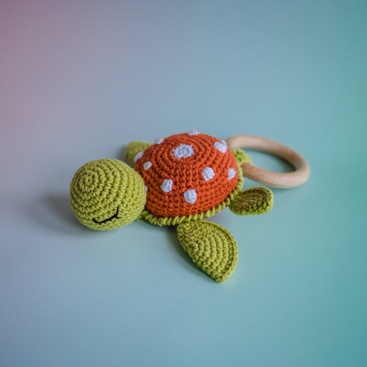 Amigurumi handgehäkelte Beißringe